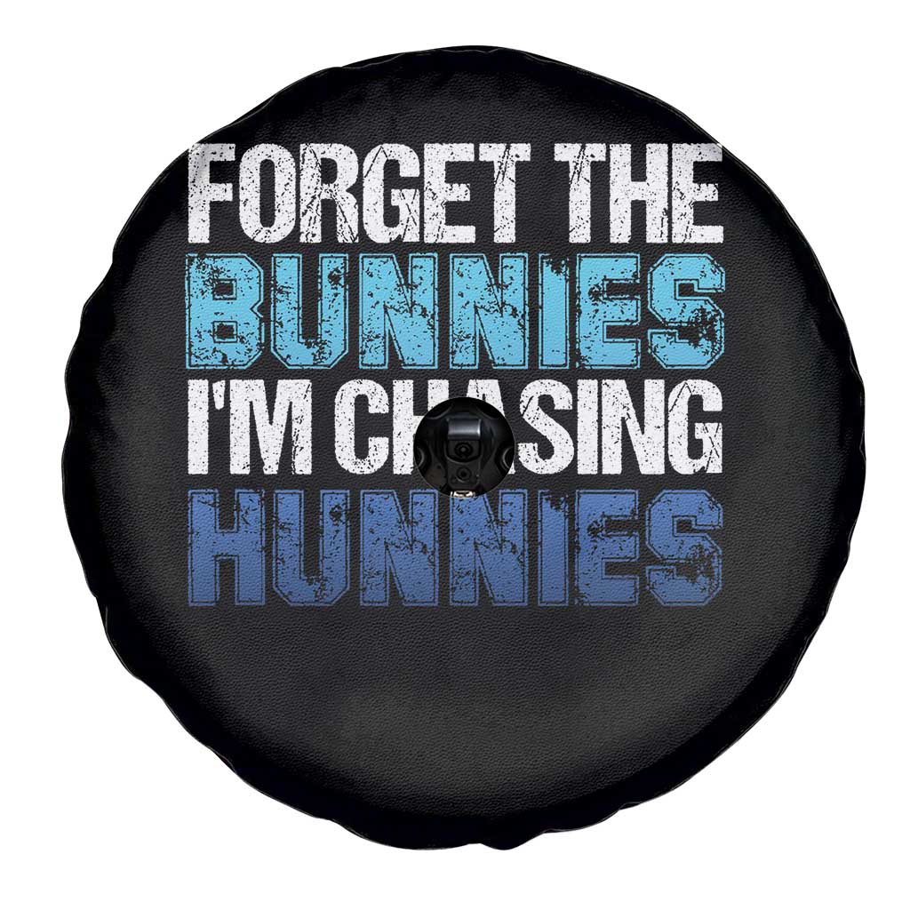 Funny Easter Spare Tire Cover Forget The Bunnies Im Chasing Hunnies TS10 Print Your Wear