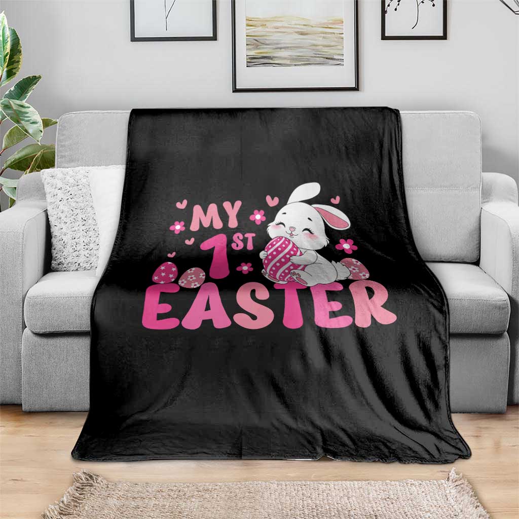 Baby First Easter Throw Blanket Cute Newborn Gift Bunny Rabbit TS10 Print Your Wear