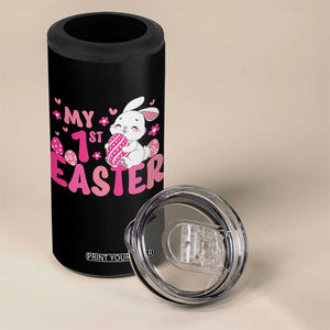 Baby First Easter 4 in 1 Can Cooler Tumbler Cute Newborn Gift Bunny Rabbit TS10 Print Your Wear