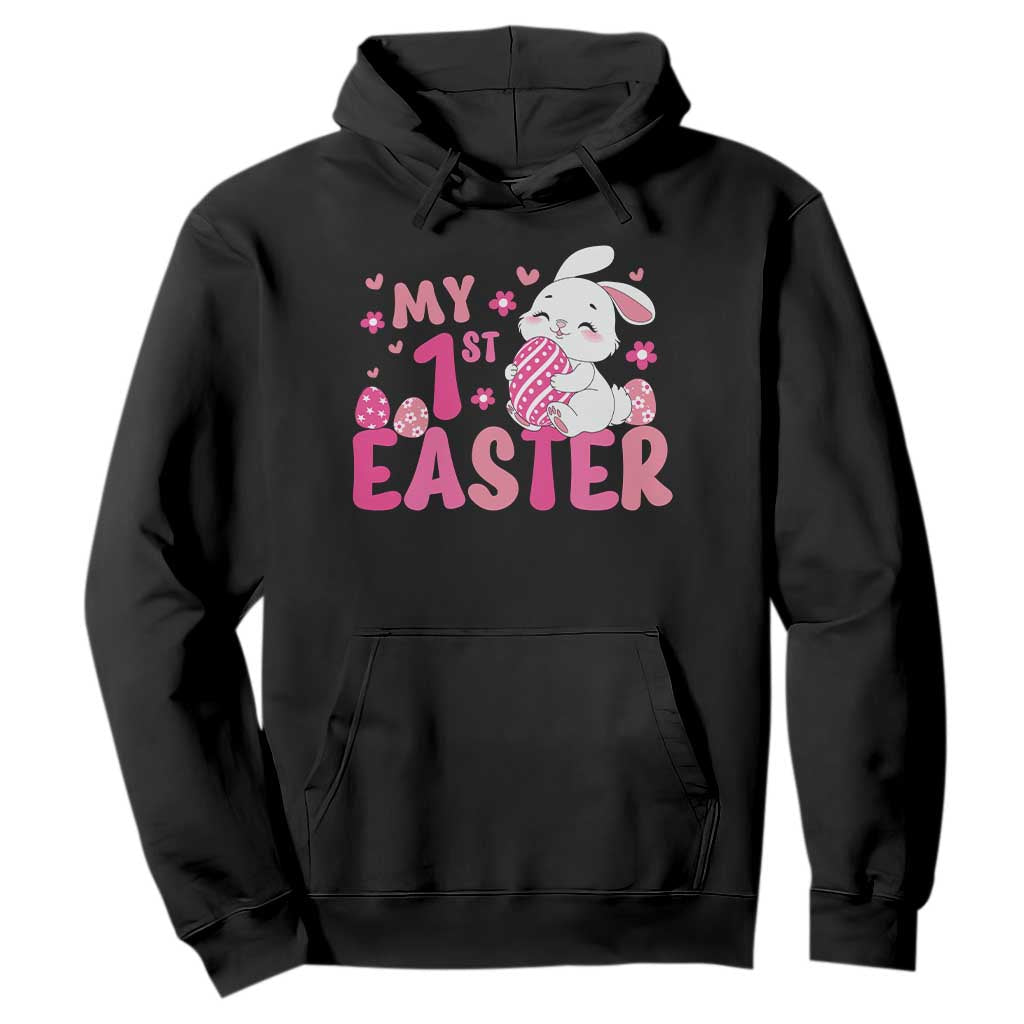 Baby First Easter Hoodie Cute Newborn Gift Bunny Rabbit TS10 Black Print Your Wear