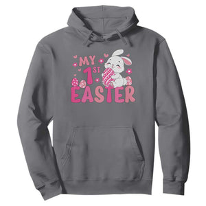 Baby First Easter Hoodie Cute Newborn Gift Bunny Rabbit TS10 Charcoal Print Your Wear