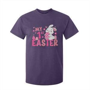 Baby First Easter T Shirt For Kid Cute Newborn Gift Bunny Rabbit TS10 Purple Print Your Wear