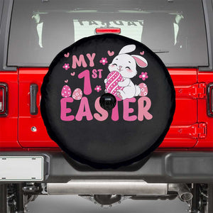 Baby First Easter Spare Tire Cover Cute Newborn Gift Bunny Rabbit TS10 Black Print Your Wear