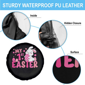 Baby First Easter Spare Tire Cover Cute Newborn Gift Bunny Rabbit TS10 Print Your Wear
