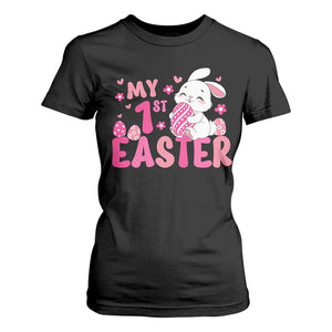 Baby First Easter T Shirt For Women Cute Newborn Gift Bunny Rabbit TS10 Black Print Your Wear