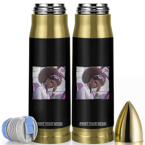 Disgusted Black Doll Meme Bullet Tumbler Funny Sassy Reaction Afro Girl With Attitude TS10 Black Print Your Wear