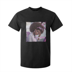 Disgusted Black Doll Meme T Shirt For Kid Funny Sassy Reaction Afro Girl With Attitude TS10 Black Print Your Wear