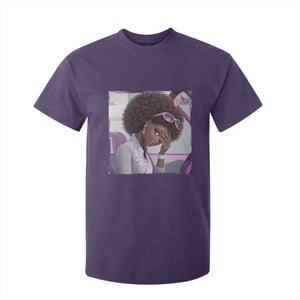 Disgusted Black Doll Meme T Shirt For Kid Funny Sassy Reaction Afro Girl With Attitude TS10 Purple Print Your Wear