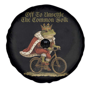 Chaotic Frog Meme Spare Tire Cover Off To Unsettle The Common Folk Vintage Unhinged Humor TS10 Print Your Wear