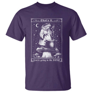 Frog Meme T Shirt Thats It Youre Going In The Soup Funny Weirdcore TS10 Purple Print Your Wear