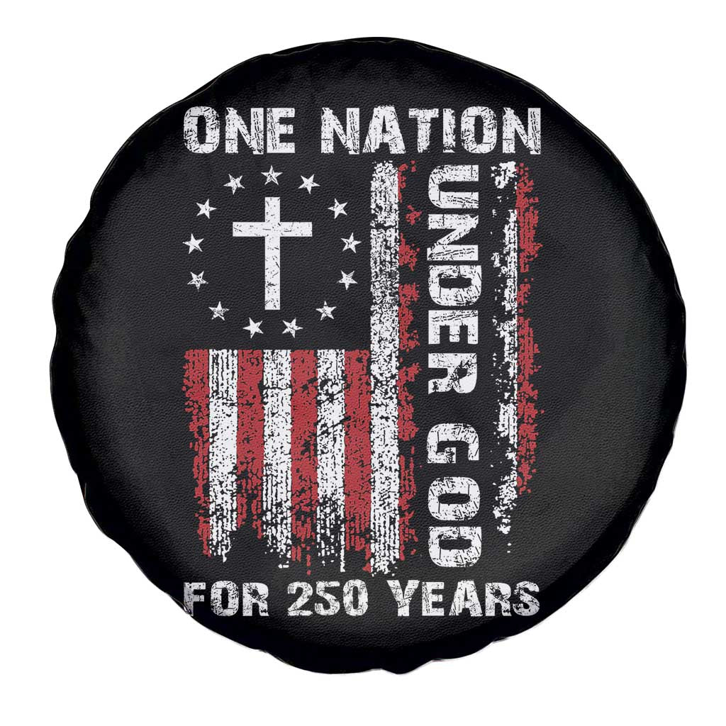 250 Years Anniversary Spare Tire Cover 250th Independence Day Freedom One Nation Under God US Flag TS10 Print Your Wear
