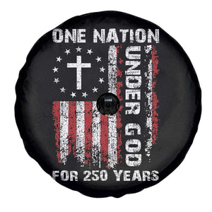 250 Years Anniversary Spare Tire Cover 250th Independence Day Freedom One Nation Under God US Flag TS10 Print Your Wear