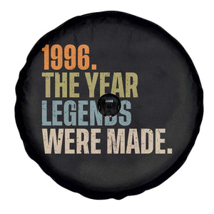 30th Birthday Gift For Men Spare Tire Cover Vintage 1996 30 Years Old Birthday TS10 Print Your Wear