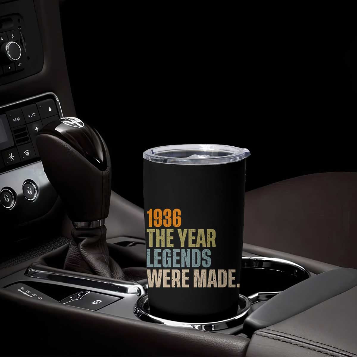 90th Birthday Gift For Men Tumbler Cup Vintage 1936 90 Years Old Birthday TS10 Print Your Wear