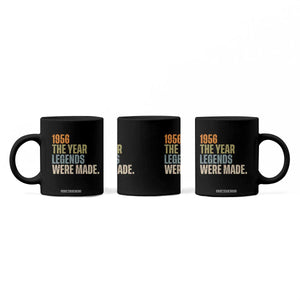 70th Birthday Gift For Men Coffee Mug Vintage 1956 70 Years Old Birthday TS10 Print Your Wear