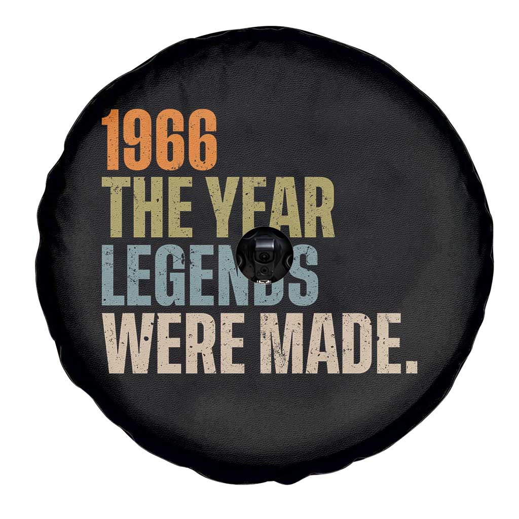 60th Birthday Gift For Men Spare Tire Cover Vintage 1966 60 Years Old Birthday TS10 Print Your Wear