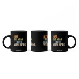 50th Birthday Gift For Men Coffee Mug Vintage 1976 50 Years Old Birthday TS10 Print Your Wear