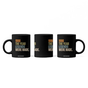 40th Birthday Gift For Men Coffee Mug Vintage 1986 40 Years Old Birthday TS10 Print Your Wear