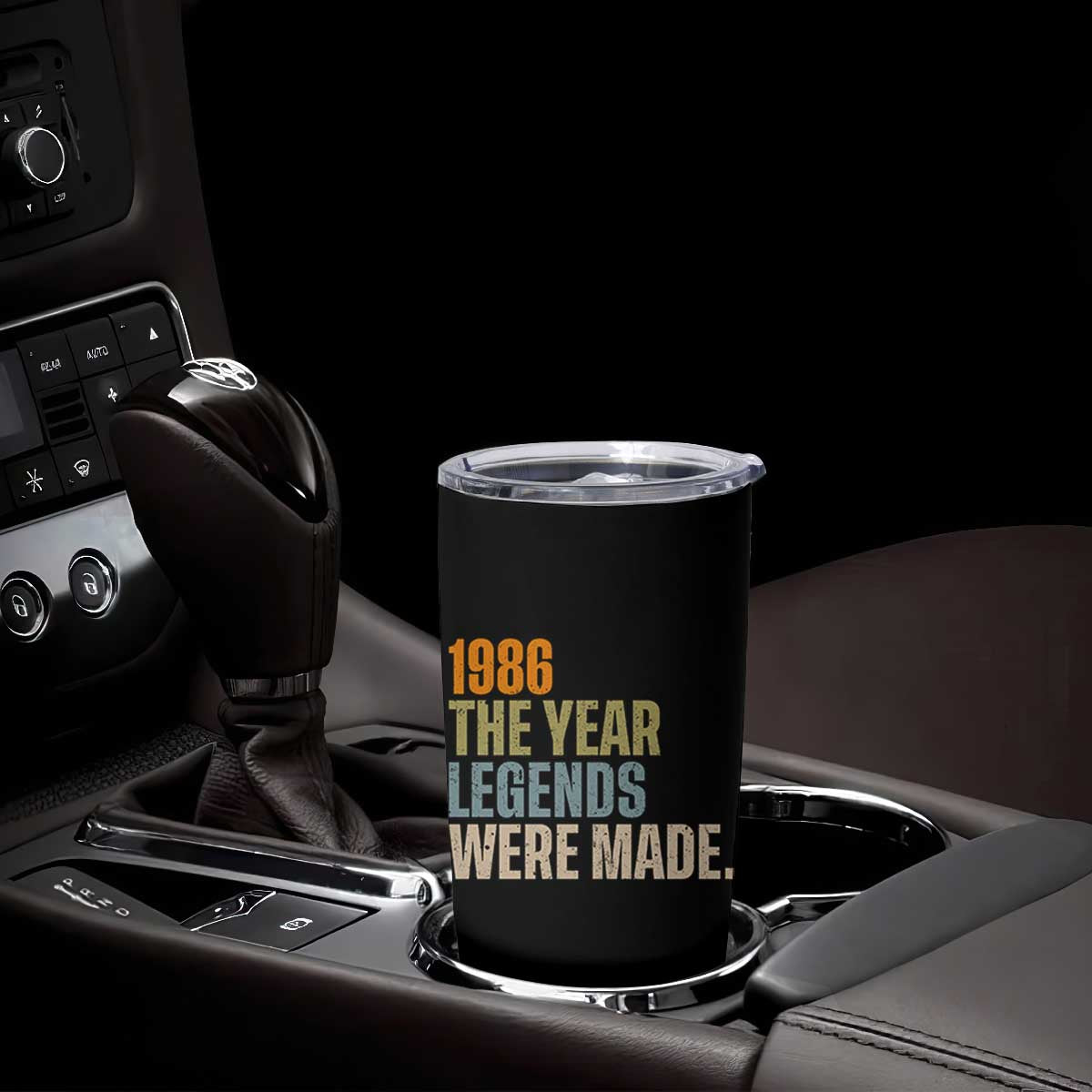 40th Birthday Gift For Men Tumbler Cup Vintage 1986 40 Years Old Birthday TS10 Print Your Wear