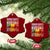 Human Rights Ceramic Ornament Are Not Negotiable Retro Equality Statement TS10 Print Your Wear