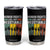 Human Rights Tumbler Cup Are Not Negotiable Retro Equality Statement TS10 Black Print Your Wear