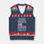 Trans Rights V-Neck Knit Sweater Vest Human Rights Transgender Pride Gender Equality TS10 Navy Red Print Your Wear