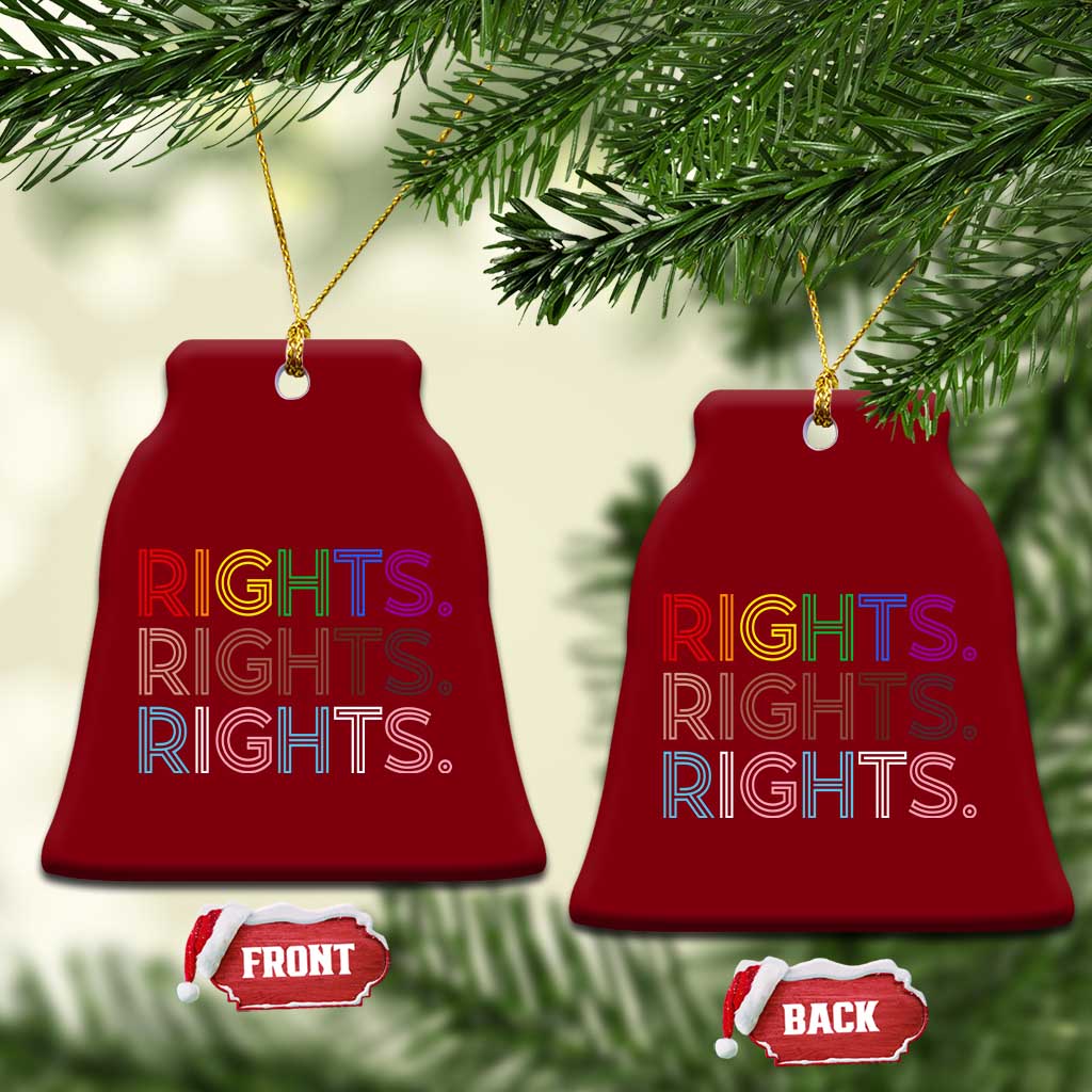 LGBTQ Trans Rights Ceramic Ornament Social Justice Equality Human Rights TS10 Print Your Wear