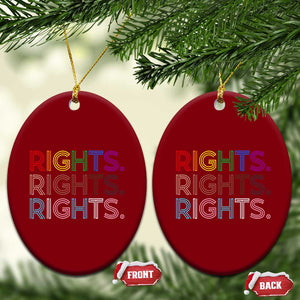 LGBTQ Trans Rights Ceramic Ornament Social Justice Equality Human Rights TS10 Print Your Wear