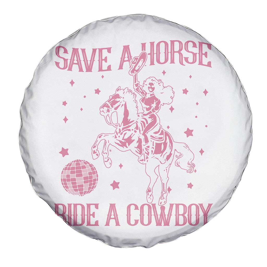 Save a Horse Ride A Cowboy Spare Tire Cover Funny Cowgirl Western Style TS10 Print Your Wear