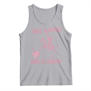 Save a Horse Ride A Cowboy Tank Top Funny Cowgirl Western Style TS10 Athletic Heather Print Your Wear