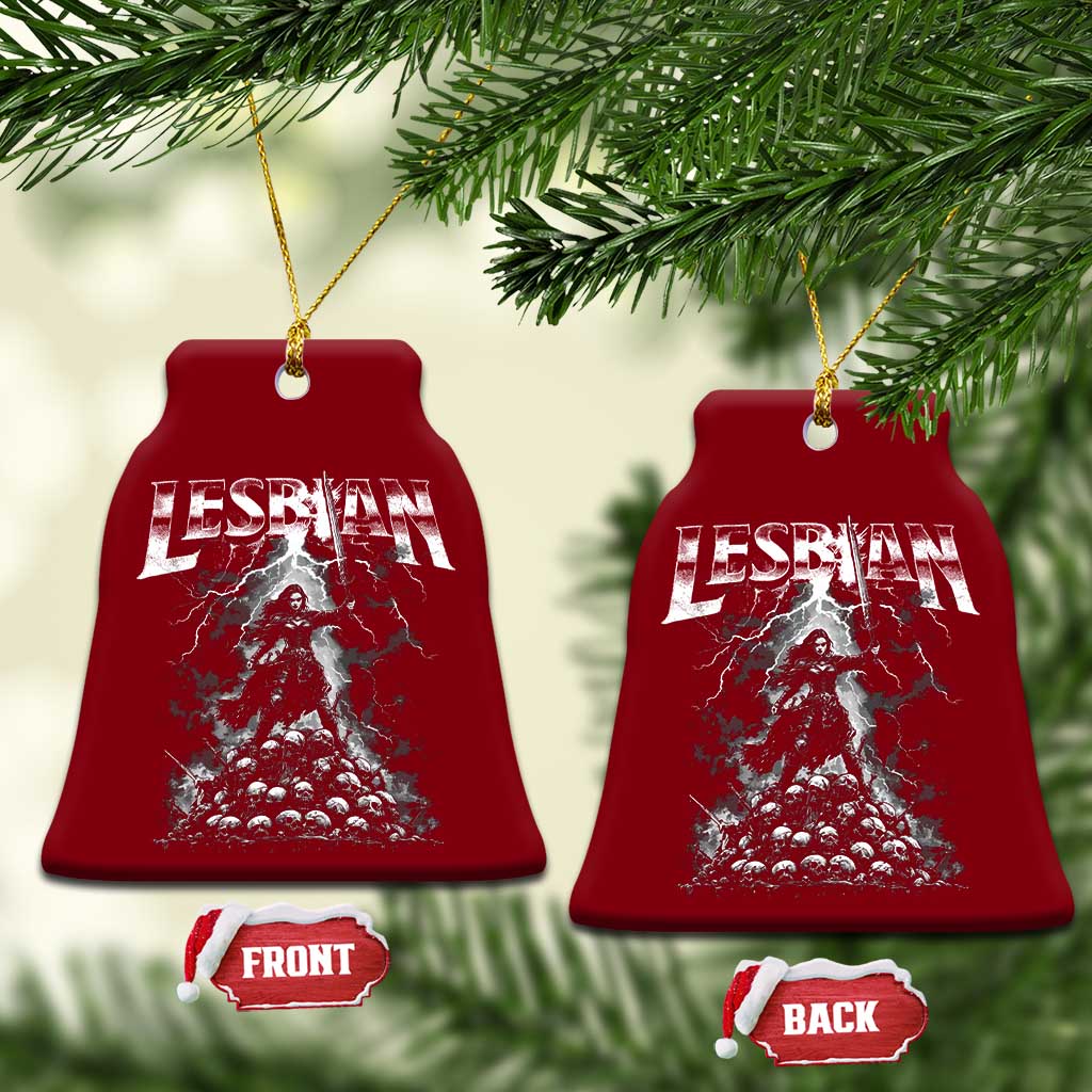 Lesbian Ceramic Ornament Funny Meme Dark Fantasy TS10 Print Your Wear