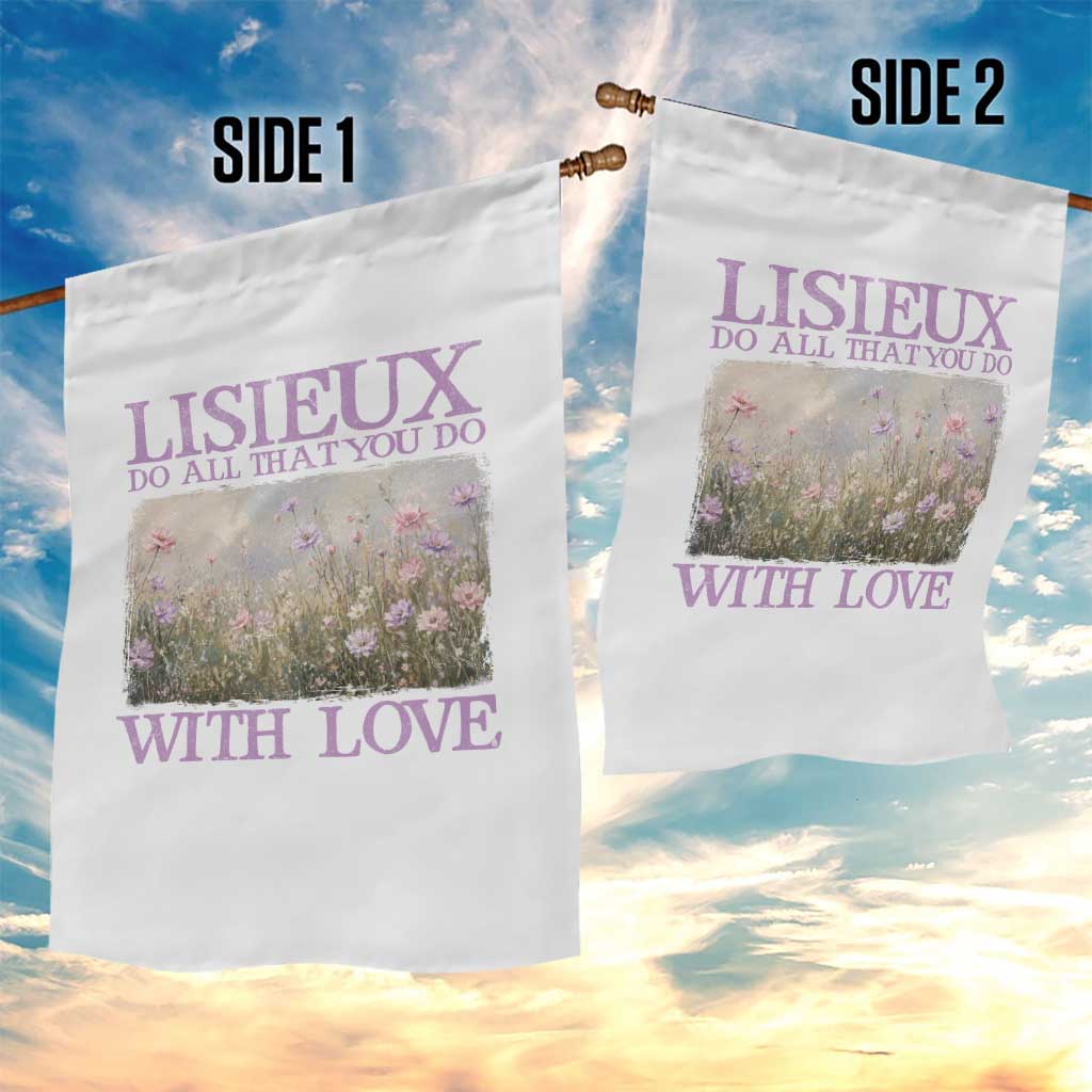 St Therese of Lisieux Garden Flag Catholic Saint Gift for Girls Orthodox Christian TS10 Print Your Wear