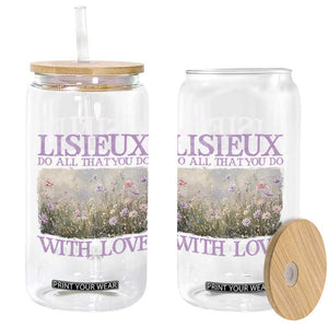 St Therese of Lisieux Glass Can Catholic Saint Gift for Girls Orthodox Christian TS10 Print Your Wear
