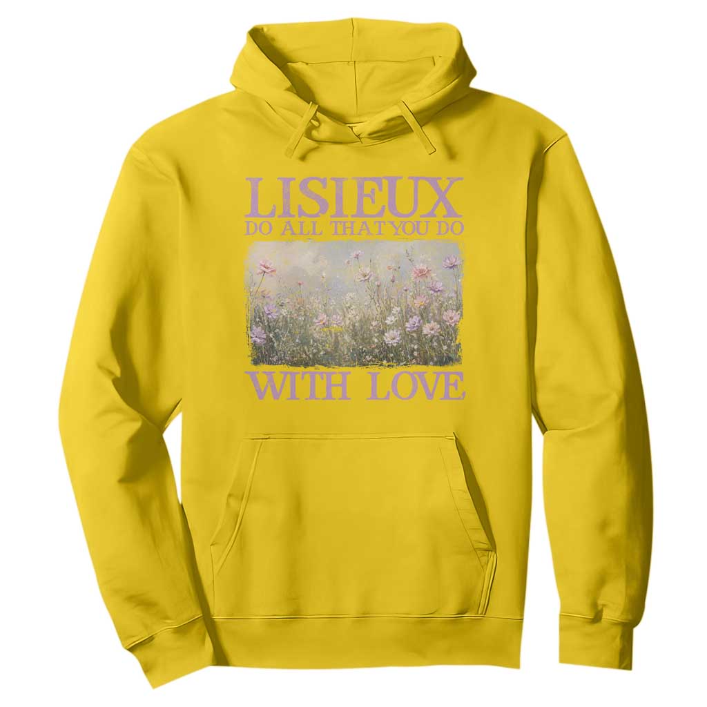 St Therese of Lisieux Hoodie Catholic Saint Gift for Girls Orthodox Christian TS10 Daisy Print Your Wear