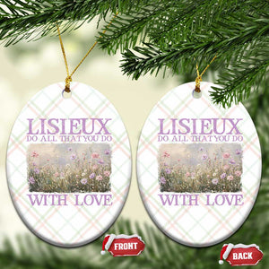 St Therese of Lisieux Ceramic Ornament Catholic Saint Gift for Girls Orthodox Christian TS10 Print Your Wear