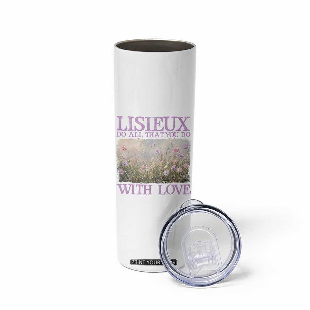 St Therese of Lisieux Skinny Tumbler Catholic Saint Gift for Girls Orthodox Christian TS10 Print Your Wear