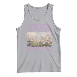 St Therese of Lisieux Tank Top Catholic Saint Gift for Girls Orthodox Christian TS10 Athletic Heather Print Your Wear