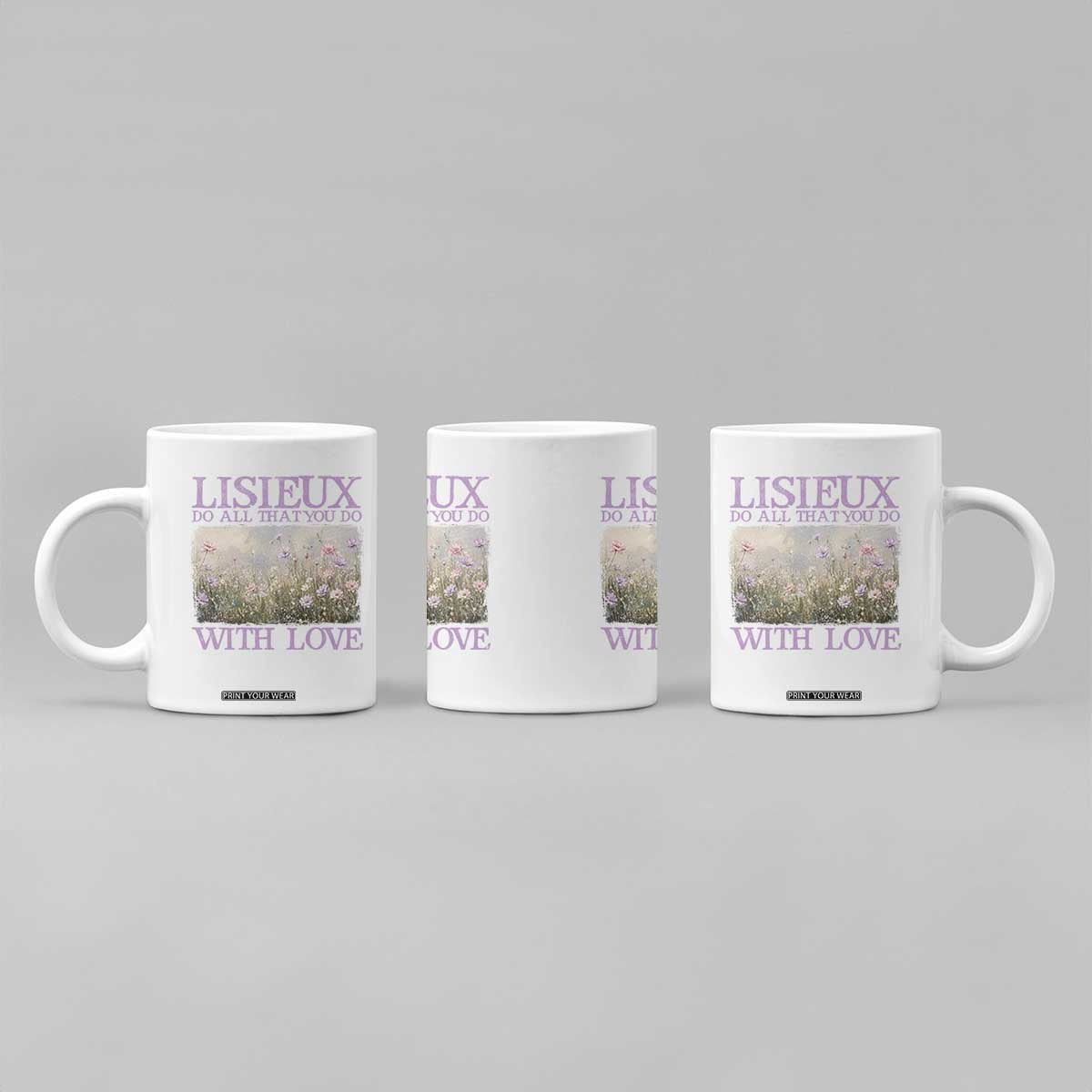 St Therese of Lisieux Coffee Mug Catholic Saint Gift for Girls Orthodox Christian TS10 Print Your Wear