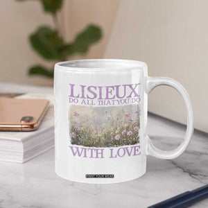 St Therese of Lisieux Coffee Mug Catholic Saint Gift for Girls Orthodox Christian TS10 Print Your Wear
