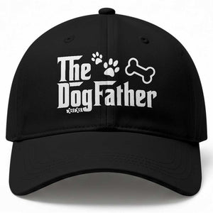 Dog Dad Baseball Cap The Dogfather Fathers Day Gift For Dog Lovers