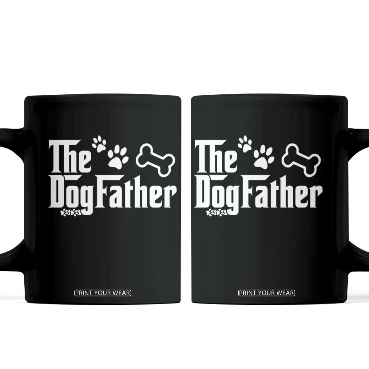 Dog Dad Coffee Mug The Dogfather Fathers Day Gift For Dog Lovers