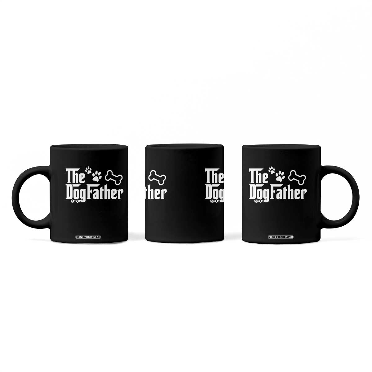 Dog Dad Coffee Mug The Dogfather Fathers Day Gift For Dog Lovers