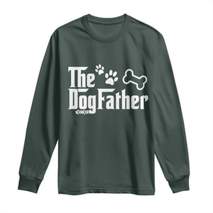 Dog Dad Long Sleeve Shirt The Dogfather Fathers Day Gift For Dog Lovers