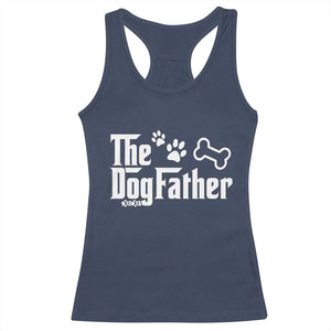 Dog Dad Racerback Tank Top The Dogfather Fathers Day Gift For Dog Lovers