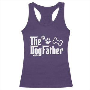 Dog Dad Racerback Tank Top The Dogfather Fathers Day Gift For Dog Lovers
