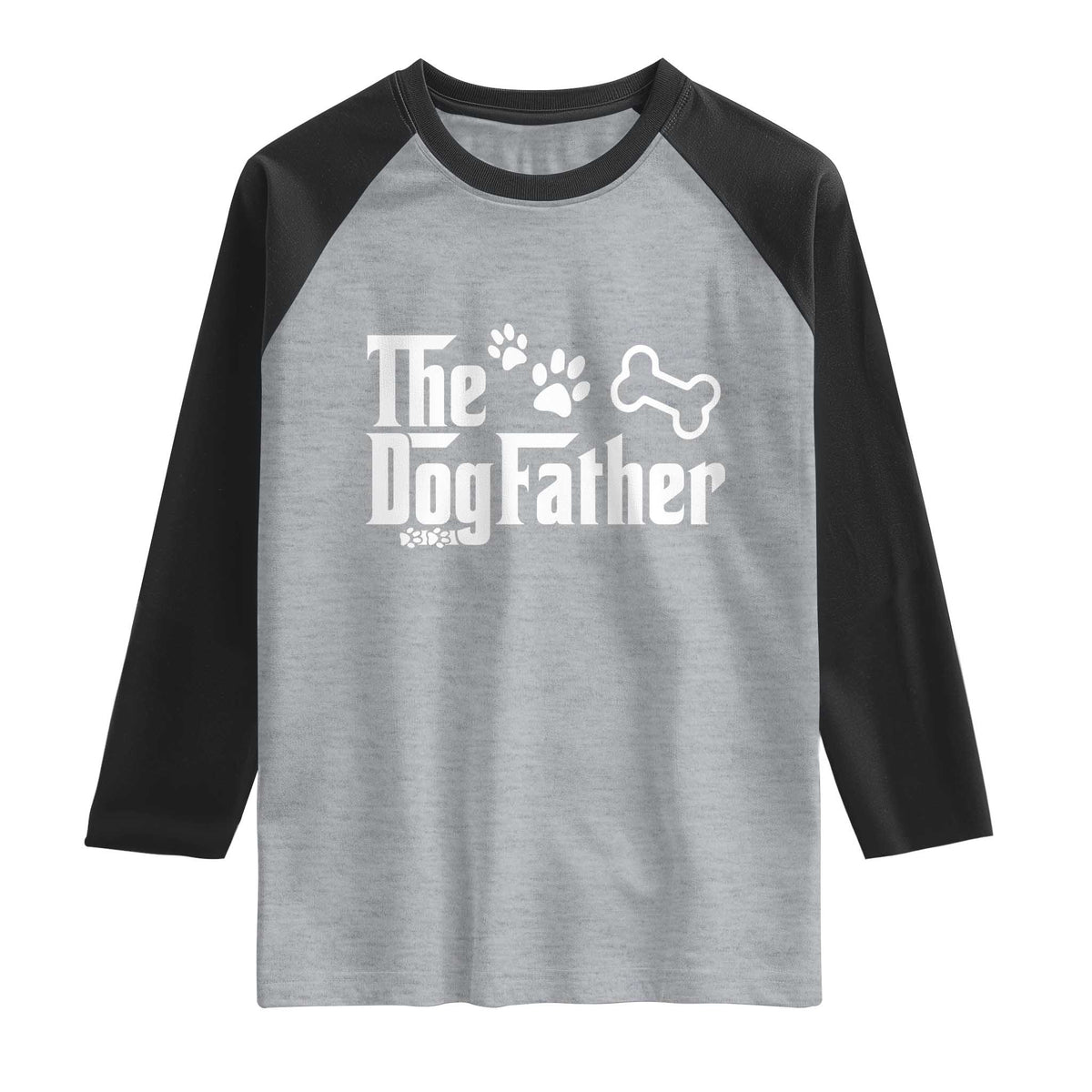 Dog Dad Raglan Shirt The Dogfather Fathers Day Gift For Dog Lovers