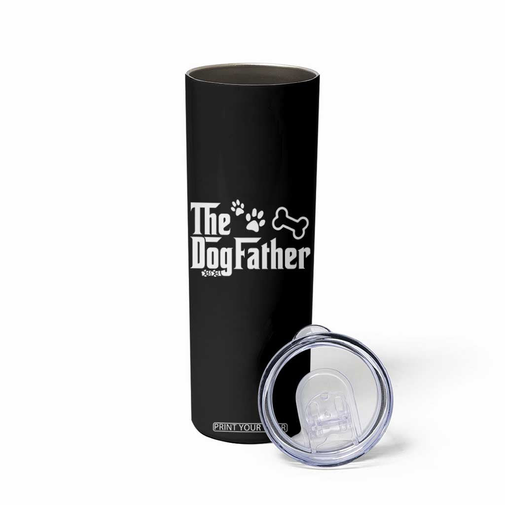 Dog Dad Skinny Tumbler The Dogfather Fathers Day Gift For Dog Lovers