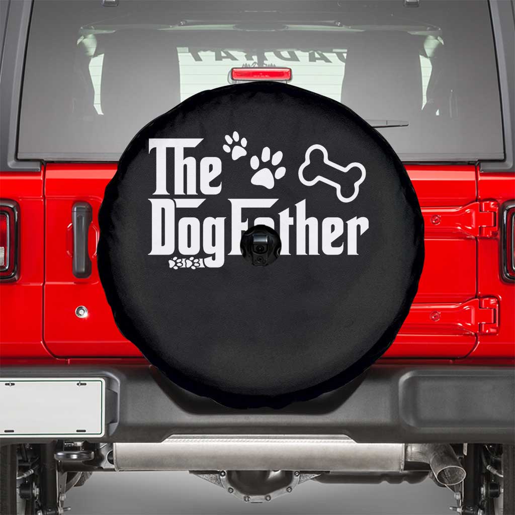 Dog Dad Spare Tire Cover The Dogfather Fathers Day Gift For Dog Lovers