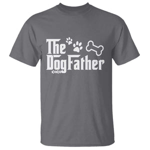 Dog Dad T Shirt The Dogfather Fathers Day Gift For Dog Lovers