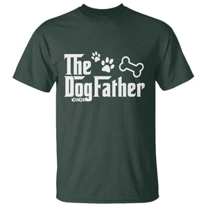Dog Dad T Shirt The Dogfather Fathers Day Gift For Dog Lovers